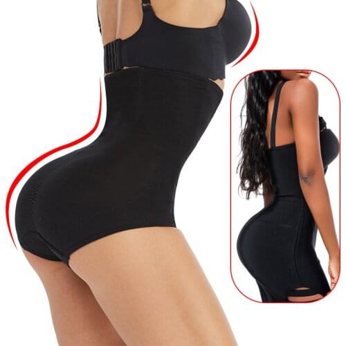 Waist trainer womens binders and shapers modeling strap slimming underwear body shapewear women butt lifter pulling panties Ass