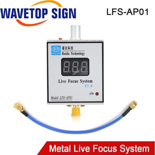 WaveTopSign Ruida LFS-AM-T43-AP01(S) Metal Cutting Live Focus System Amplifier and Amplifier Connecting Line for Laser Machine
