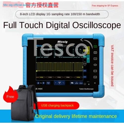 Tablet Digital Oscilloscope Handheld Dual Channel TO1102 / TO1152 / TO1104 Series
