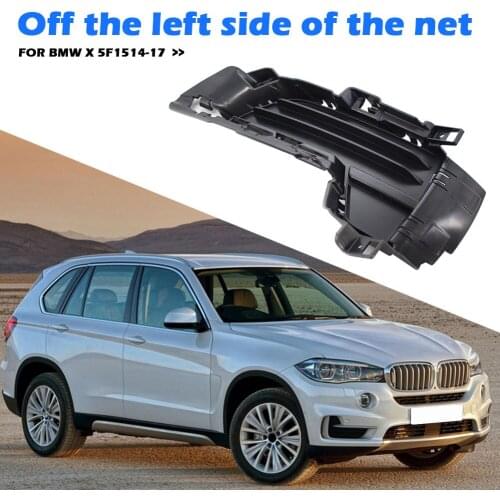 Double Slat Sport Style Gloss Black Bumper Closed Grill for BMW 35i 35ix 35dx 50ix 2014-2017 51117307993 51117307994