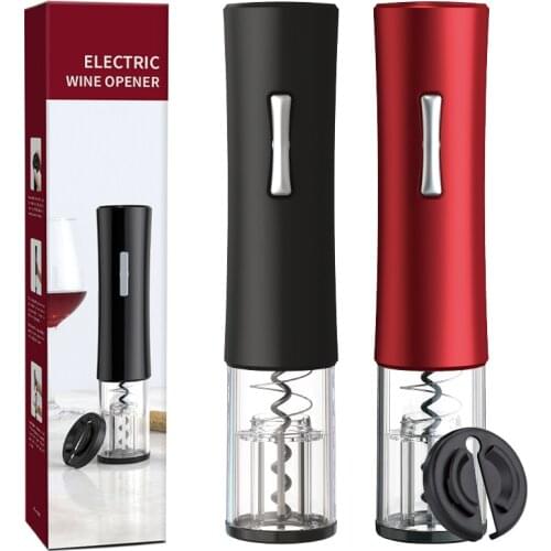 Electric Wine Opener Fast Safe Automatic Bottle Opener Foil Cutter Set Kitchen Accessories Red Wine Corkscrew Cork Tool for Home