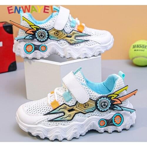 ENWAYEL Children Shoes For Girls Boys Sneakers Kids Autumn Summer Mesh Comfortable Lightweight Running Sport Shoes Chaussure