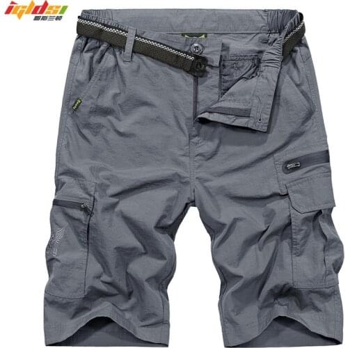 Summer Mens Tactical Shorts Brand Clothing Military Cargo Shorts With Belt Pocket Short Pantalones Corto Quick Dry Loose shorts