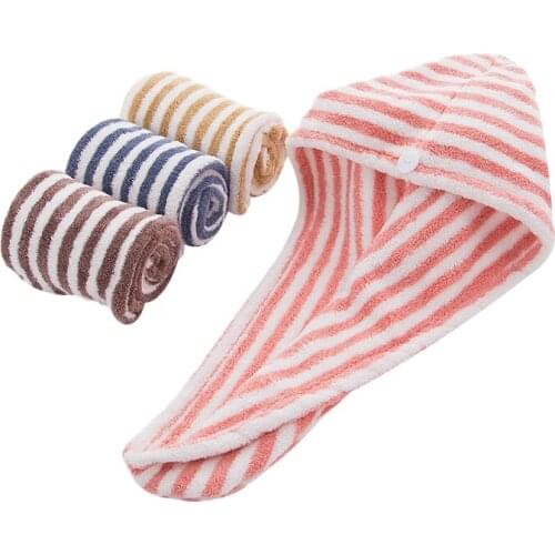 Magic Microfiber Hair Fast Drying Dryer Towel Bath Wrap Hat Quick Cap Turban Dry Bath Wrap Hat Quick Cap Turban Dry Hair Tool