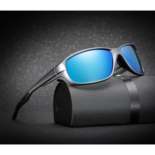 NOMANOV 2018 NEW Sports Fashion Polarized Sunglasses Colorful Mirror Coating Anti-wind UV Sports Goggles