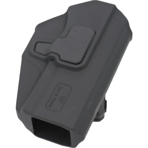 Gun&Flower Sig P320 Level II OWB Plastic Holster Index Release Concealed Carry Polymer Holder Pouch Case