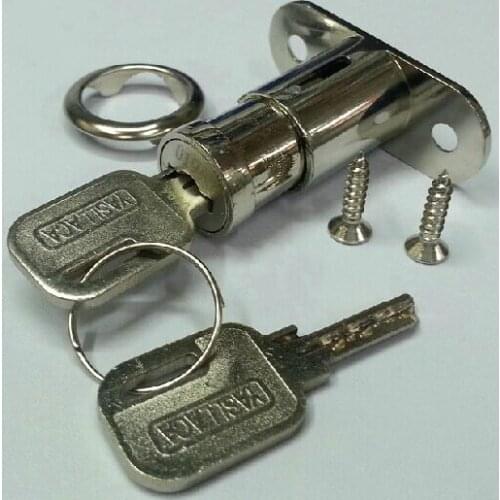 Ambry of wooden door locks