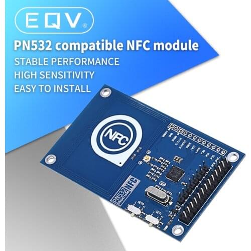 13.56mHz PN532 Precise NFC Module for arduino Compatible with raspberry pi /NFC card module to read and write
