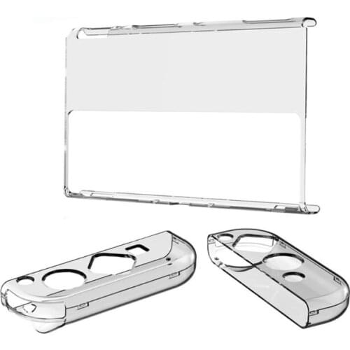 PC Protective Case Left & Right Handle Hard Shell Cover for Switch OLED Console H3CA