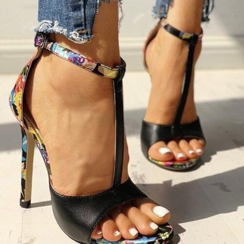 Summer Luxury High Heels New Women Pumps Comfort Shoes Sandals Sexy Party Female Peep Toe Gladiator Rome Leisure