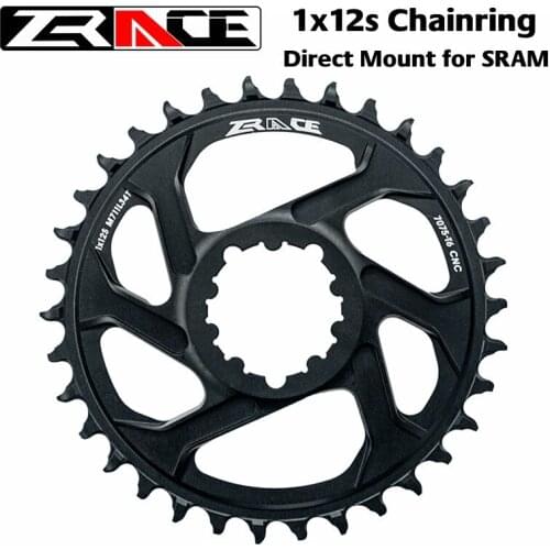 ZRACE 10s / 11s MTB Bike Chainrings 32T 34T 36T , CNC 7075 AL offset 6mm , Narrow Wide Chainwheel for SRAM Direct Mount Crank