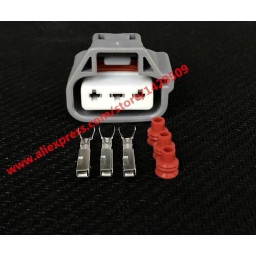5 Sets 3 Pin Automotive Connector Wiper Water Jet Plug Socket For Toyota
