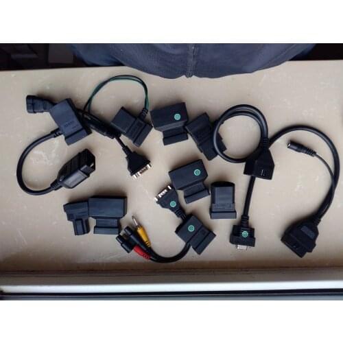 Original for Launch x431 PRO All Full sets of Standared OBD-II Adaptors OBD II Cables OBD Cable OBD2 Connectors Connecter