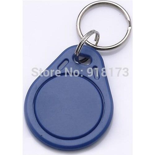 1000pcs 13.56MHz IC M1 S50 nfc Tag Access Control RFID KeyToken Key Ring IC cards ABS Waterproof