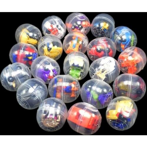 2020 New Drop ShiP Mini Deformable Robot Surprise Eggs Surprise Ball Surprise Doll Gashapon Gift