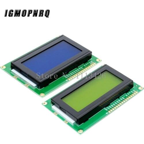 LCD 16x4 1604 Character LCD Display Module LCM Blue/Yellow Blacklight 5V
