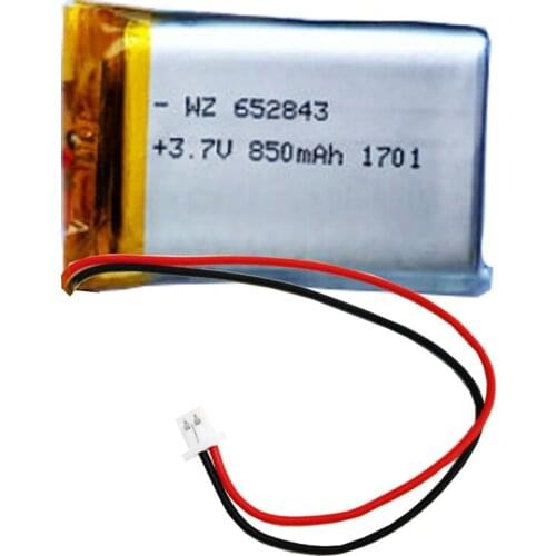 652843 polymer lithium battery electric massage instrument wash smart wear beauty instrument rechargeable battery