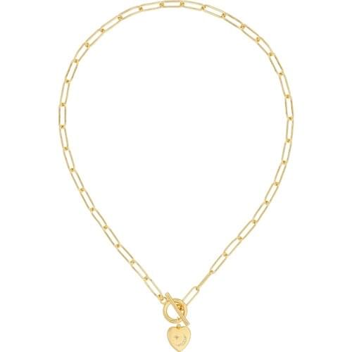 CANNER Real 925 Sterling Silver Necklace For Women Ins Moon Key Star Jewelry Charming Pendant Chain 18K Choker Bijoux Joyero