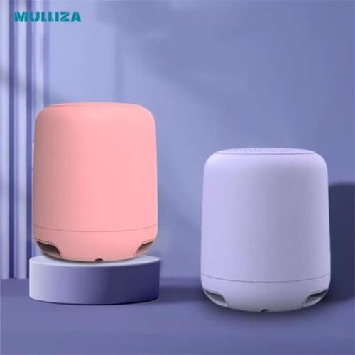 Wireless Bluetooth speaker mini card subwoofer outdoor portable steel gun gift radio lovely color outdoor indoor cycling