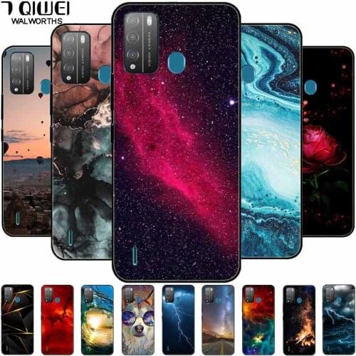 For Itel Vision 1 Pro Case 6.5'' Silicone Soft Funda TPU Back Cover for Itel Vision 1 Phone Cases 6.09'' Coque bumper Vision1