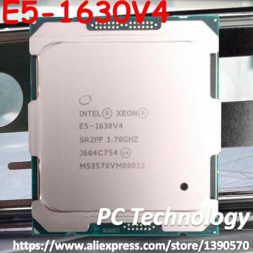 E5-1630V4 Original Intel Xeon QS version E5 1630V4 3.70GHZ 4-Core 10MB 140W E5 1630 V4 LGA2011-3 free shipping E5-1630 V4