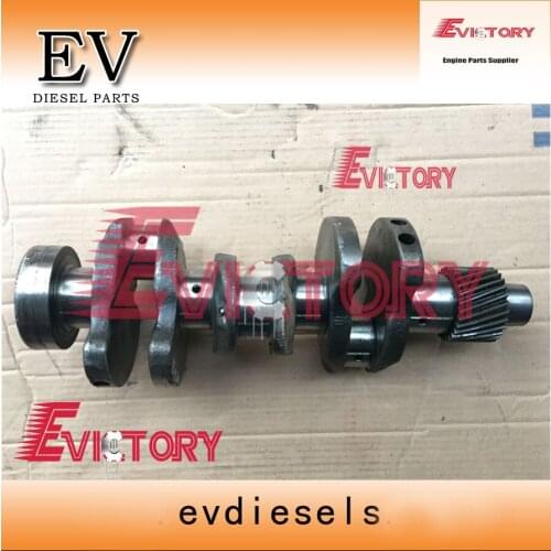 EV Genuine Steel Yanmar 3TN84 3D84-2 3TN84E crankshaft+main con rod bearing for komatsu mini excavator