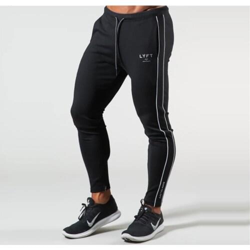 Cotton Joggers Pants Men Running Sweatpants Slim Track Pants Gym Fitness Training Trousers Male Autumn Jogging Workout Bottoms