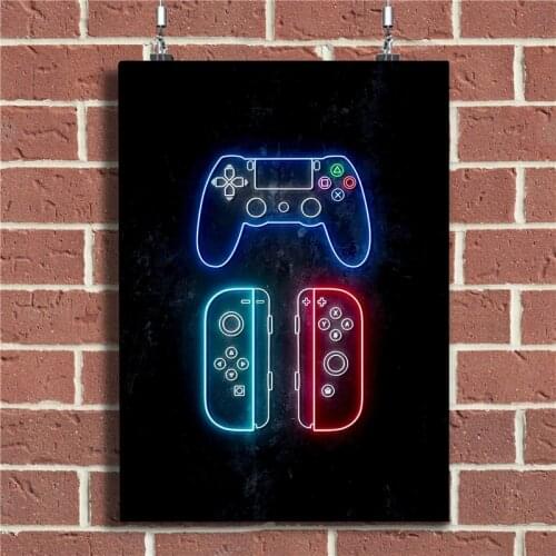 Game Controller Pictures Canvas Paintings Home Decoration Poster HD Prints Wall Art Modular For Living Room Decor Unframed
