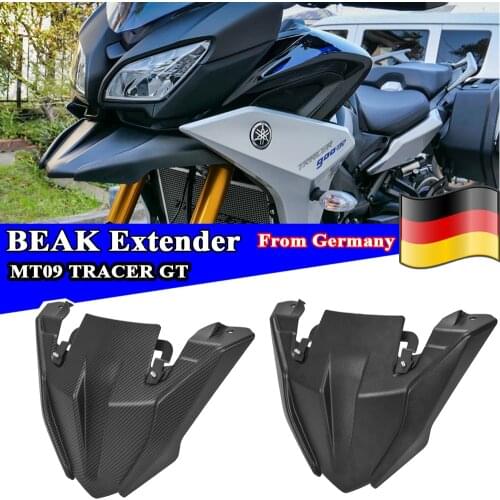 MT09 FZ09 Motor Front Fender Beak Nose Cone Extension Extender Cover Cowl for Yamaha MT 09 MT-09 Tracer 900 GT 18 2019 2020 2021