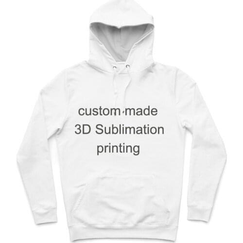 Wholesale Link REAL American SIZE Custom Made Sublimation Printing Plus size Hoody / Hoodie