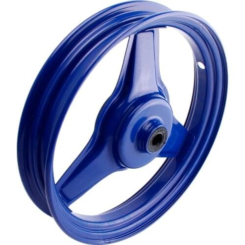 Motorbike Parts Front Rim Wheel for Yamaha PY50 PW50 PEEWEE PY Blue
