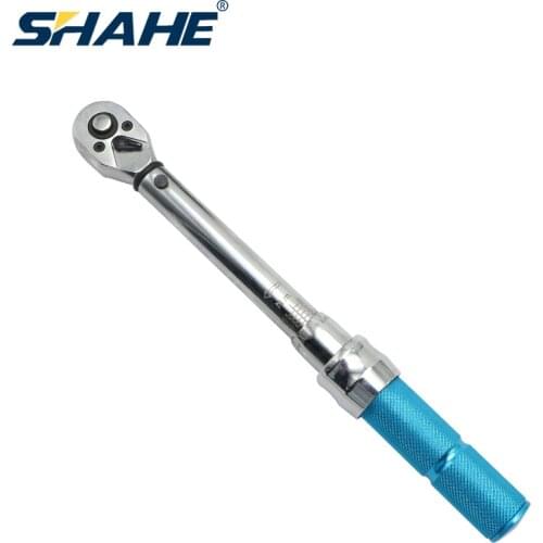 Shahe 5-25mm 1/4 Inch Square Drive Preset Adjustable Torque Wrench Spanner Tool AYB-25