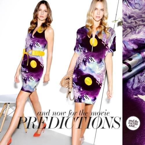 118cm printed satin silk fabric meter 19 mm soft silk stretch satin fabric satin shirt dress spandex fabric wholesale silk cloth