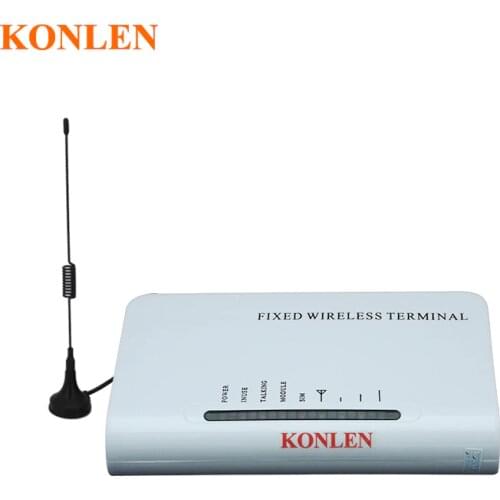 Gsm Fixed Wireless Terminal Connect Desktop Phones or Telephone Line PSTN Alarm System by insert Sim Card to Make Call