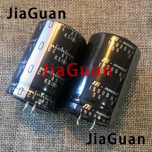 2PCS NEW NICHICON HI-SOUND KS 56V15000UF 35X50MM amplifier filtering 15000uF 56V audio capacitor 15000uF/56V Hi-Sound