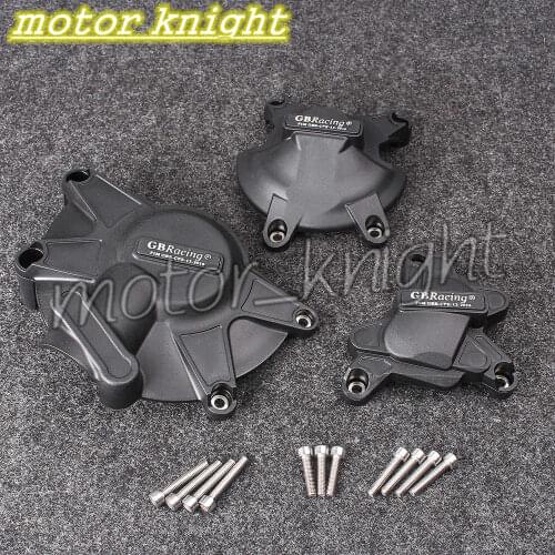 High quality New Racing Black CrankcaseEngine Case Cover Set for Yamaha YZF-R1 2009 - 2014 09 10 11 12 13 14