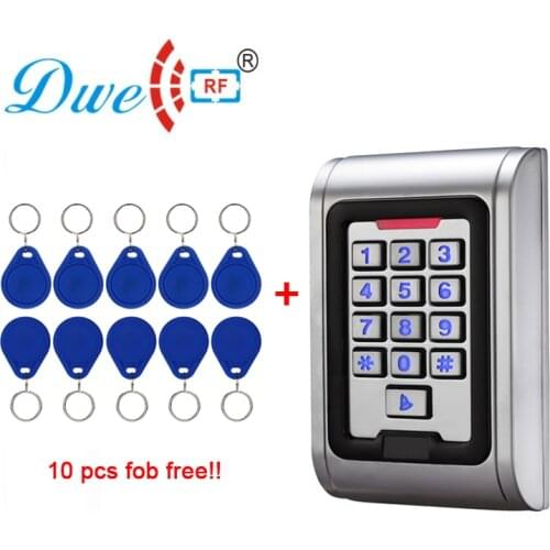 High quality waterproof anti vandal stand-alone keypad access control wiegand 26 reader