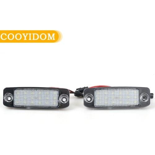 1Pair Car LED License Plate Light Number Plate Lamp For Hyundai Kia Sportage 2011-2013 SONATA 10 YF 10MY GF 10 car-styling