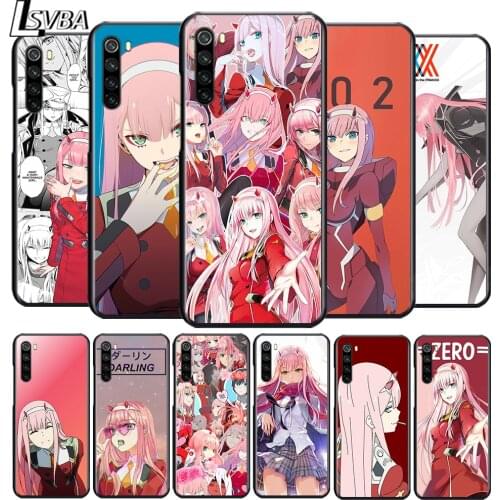 Anime Darling in the franXX for OPPO Reno 2 Z 2Z 2F 3 4 4Z 4F 4SE 5 Pro 4G 5G ACE 10X ZOOM F7 A5 A9 2020 Soft Black Phone Case