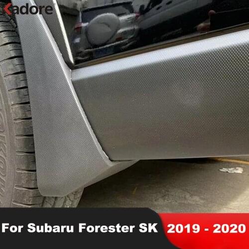 For Subaru Forester SK 2019 2020 Netural Plastic Front Rear Mud Flaps Splash Guard Mudguards Auto Accessories