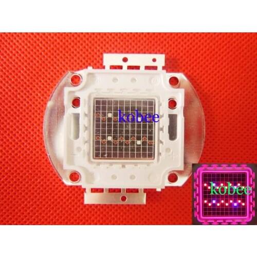 10pcs 20W Red 660nm+Royal Blue 450nm 4:1 Hybrid High Power LED Light Source for Plant