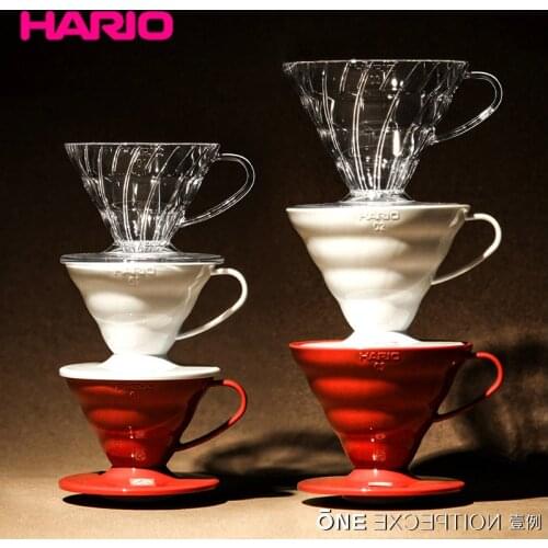 Hario V60 Japan Hario filter cup resin drip filter cup hand punch coffee punch cup VD-01/02 coffee tool