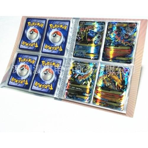 NEW 240 pieces Cards Cartoon Characters Card Collection Notebook Game Card Playing Album Cards Holder Novelty Gift