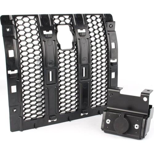 Black Auto Car Hood Lock Catch Kit w/ Key For Jeep Wrangler JL Sahara Rubicon Unlimited 2018