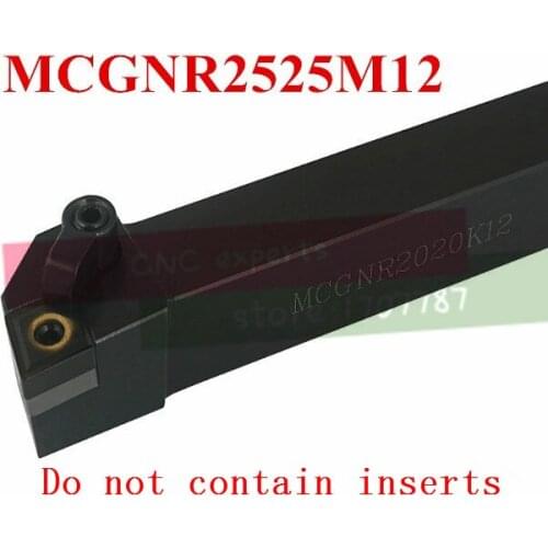 MCGNR2525M12 25*25*150mm Metal Lathe Cutting Tools,CNC Turning Tool,Lathe Machine Tools, External Turning Tool Type MCGNR /L