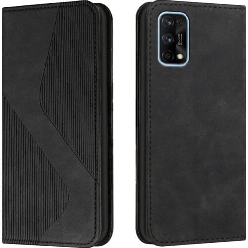 New Magnetic Leather Case na For OPPO Realme 7 Pro Case Realme7 Pro 7i Realme7i Global 5G Funda Skin Feel Wallet Cover Coque Cap