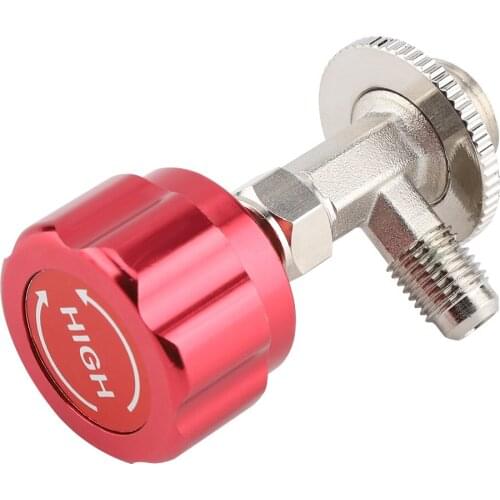 Refrigerant Bottle Opener Can Tap Dispensing Valve Stainless Steel Copper Joint Opener Replacement For R134a Refrigerant Can