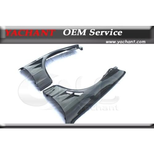 FRP Fiber Glass Front Fender Fit For 1989-1994 Skyline R32 GTS BN Style +25mm Front Fender