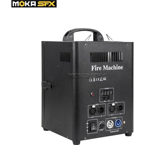 Double Head fire Machine shoot 4m DMX Stage Flame Thrower Stage Flame Projector Machine For Party Stage Effect