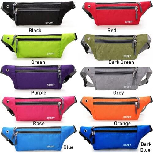 Selling Women Sport Waist Pack Fanny Pack Crossbody Wallet Belt Travel Phone Bag Fashion Sport Pouch Money Fanny Bum Bag